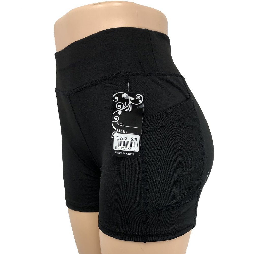 Women YOGA Workout w pockets Fitness Short Pants